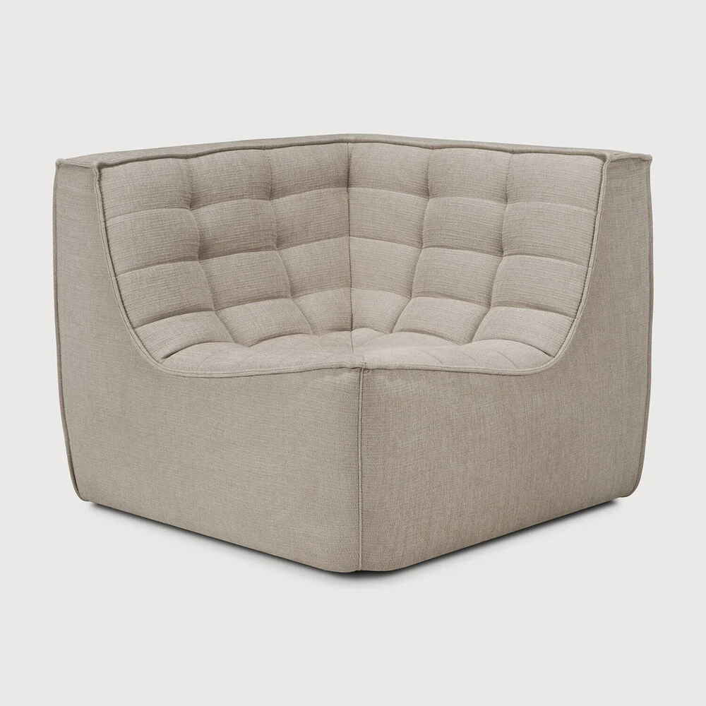 N701 Sofa Corner - Ecru - NTC Homes, Inc.