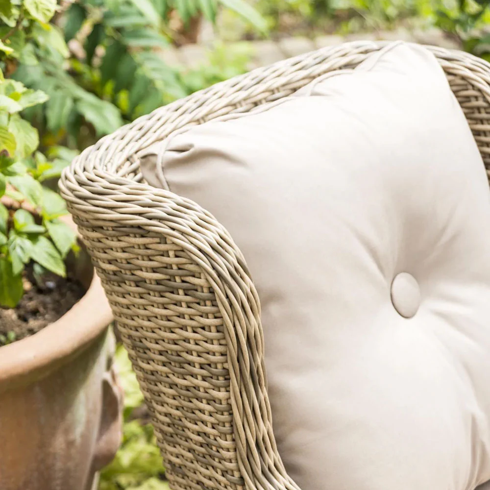 Outdoor Dining 6 Seat Rectangular in Natural - Seville By Katie Blake - NTC Homes, Inc.