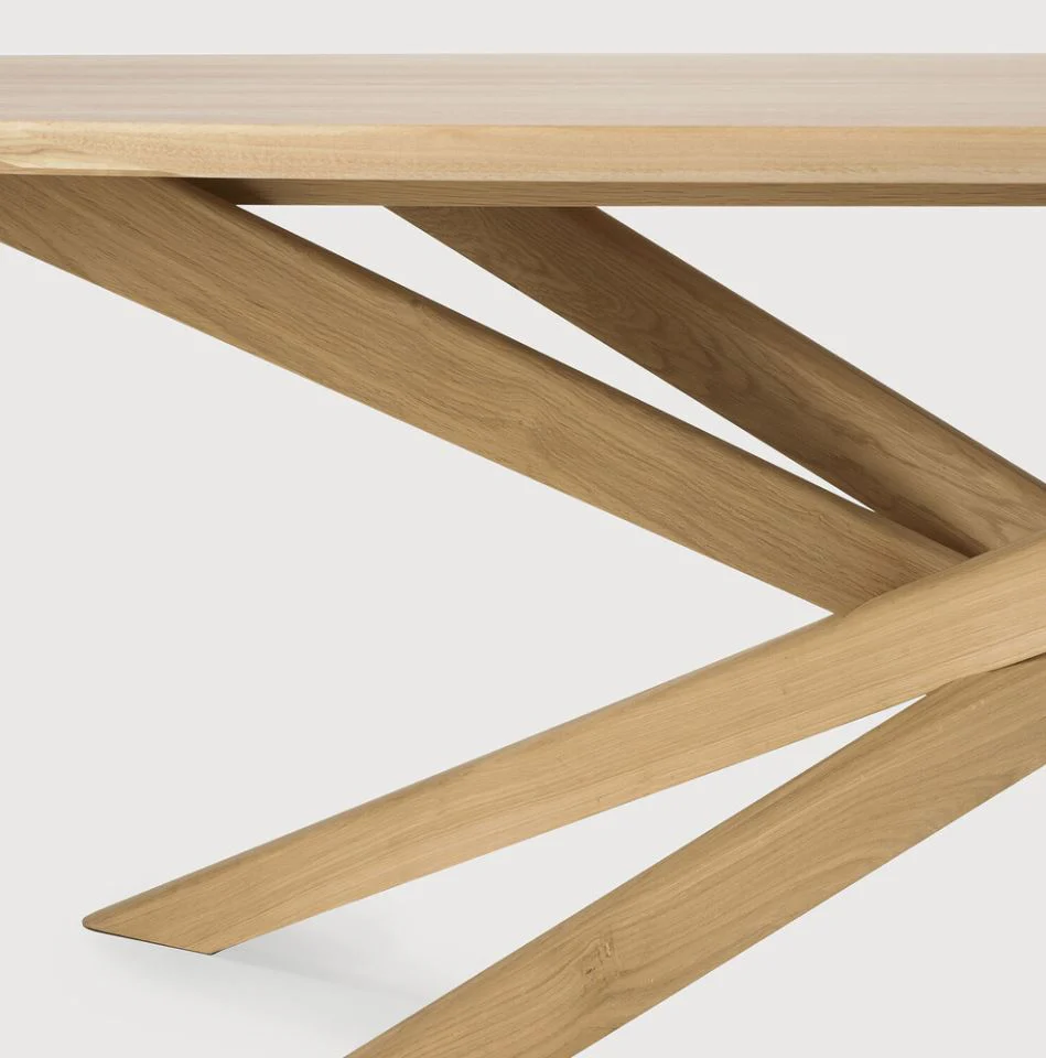 Oval Mikado Dining Table - NTC Homes, Inc.