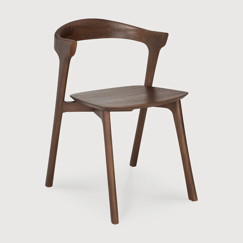 Bok Dining Chair - Teak Brown - NTC Homes, Inc.