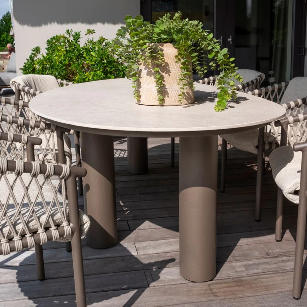 Allora 6 Seat Outdoor Dining Set | 4 Seasons Outdoor - NTC Homes, Inc.