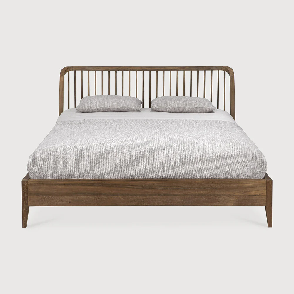 Spindle Bed King - Reclaimed Teak - NTC Homes, Inc.