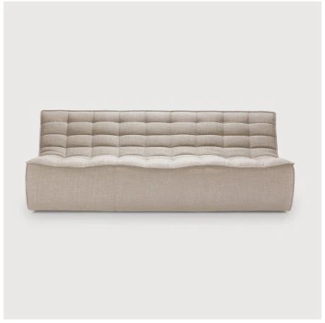 N701 Sofa 3 Seater Beige - NTC Homes, Inc.