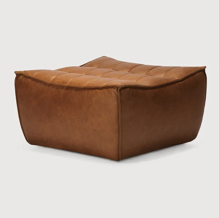 N701 Sofa - Footstool - Old Saddle - NTC Homes, Inc.