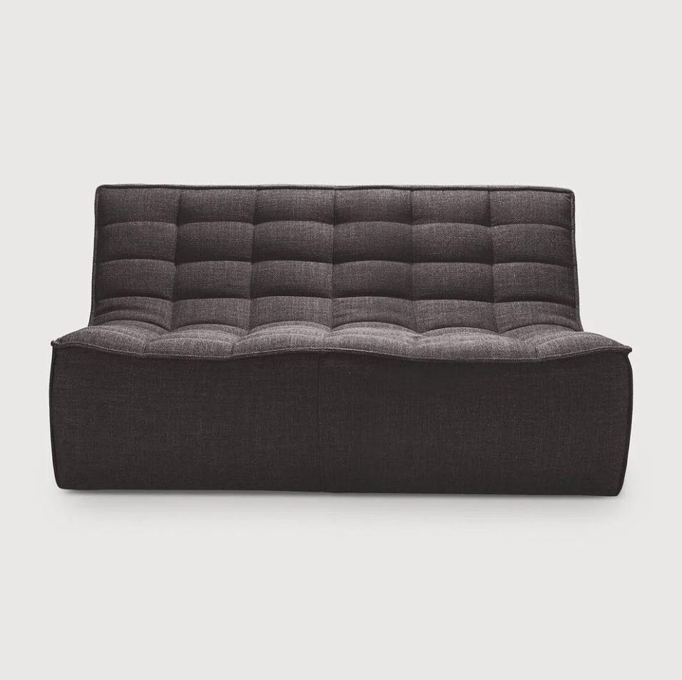 N701 Sofa 2 Seater - Dark Grey - NTC Homes, Inc.