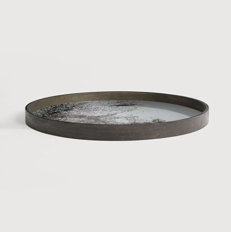Aged Mirror Tray Large - NTC Homes, Inc.