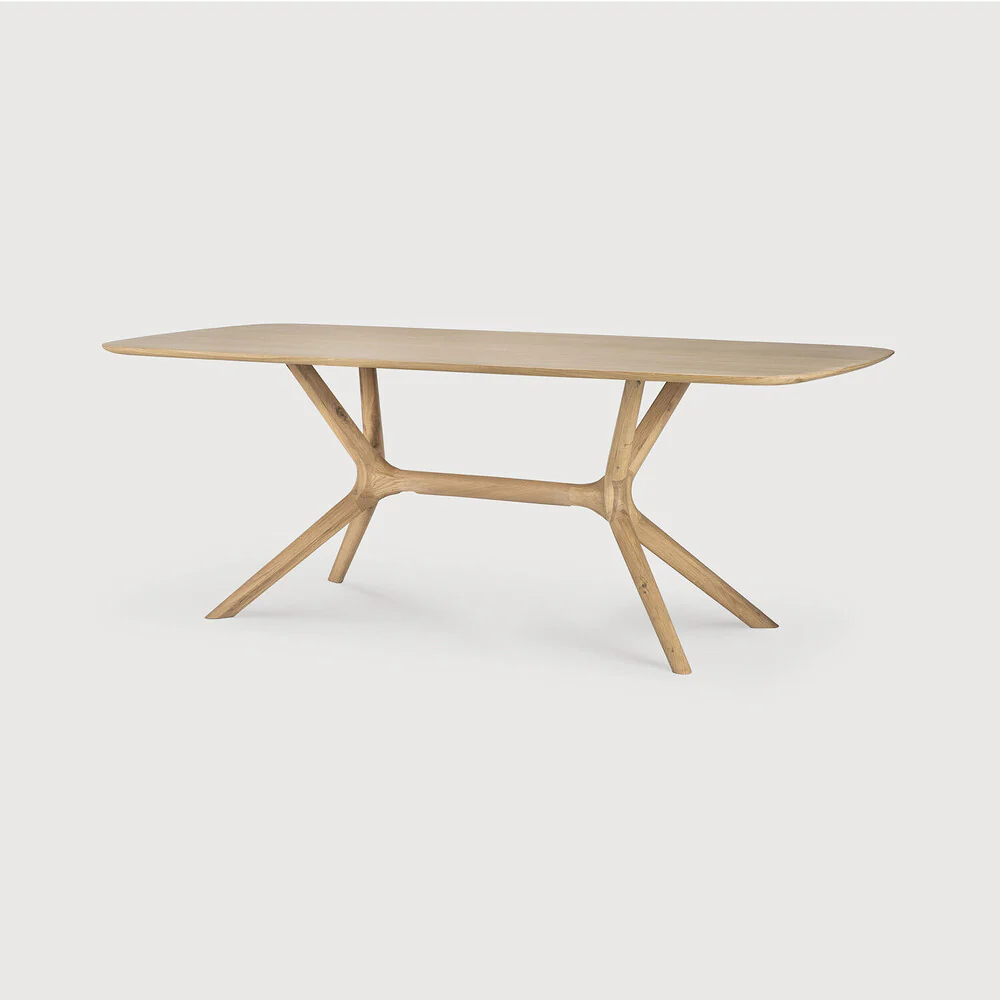 X Dining Table - Oak - NTC Homes, Inc.