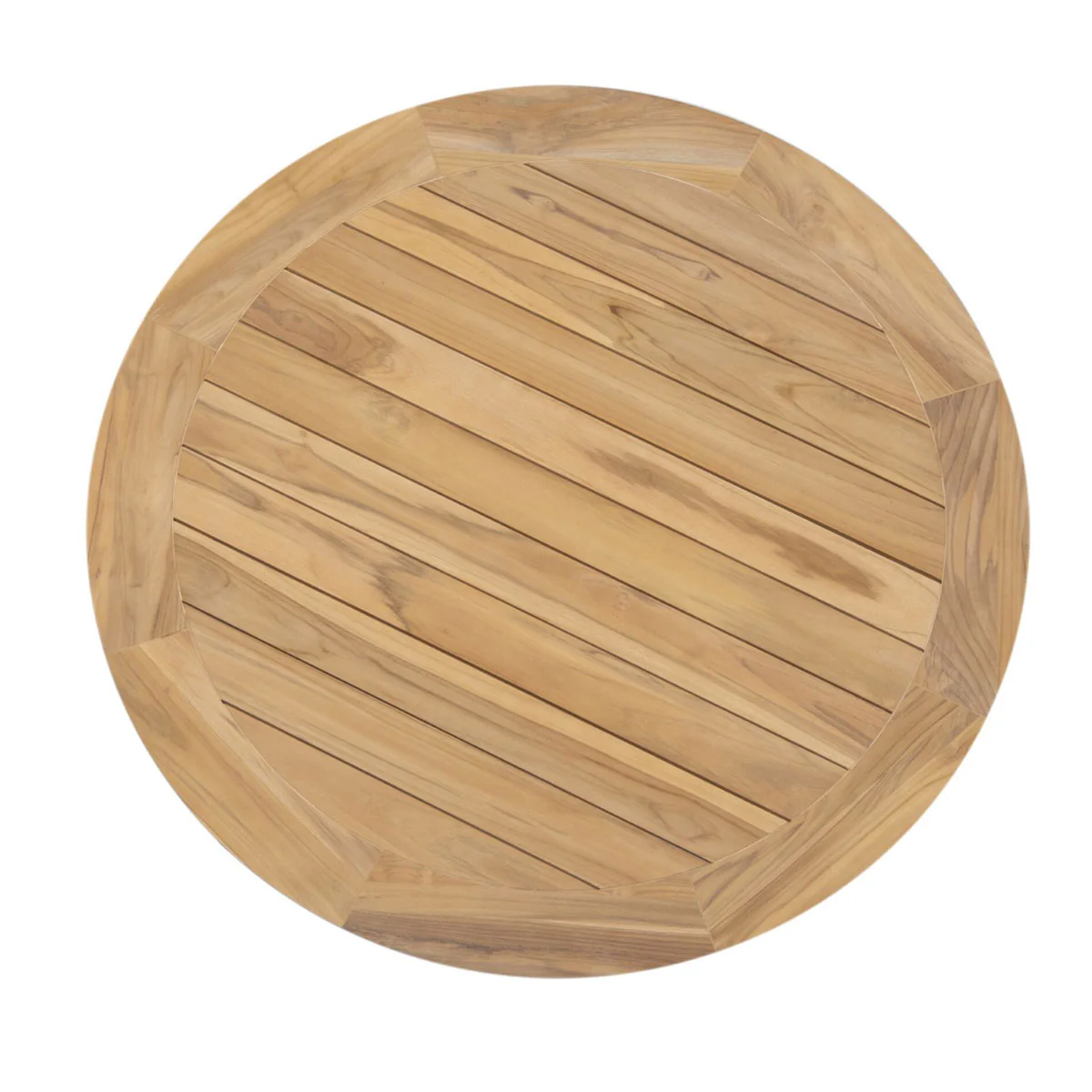 Prado Teak Round Outdoor Dining Table 130cm - 4 Seasons Outdoor - NTC Homes, Inc.