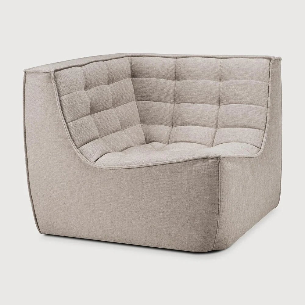 N701 Sofa Corner - Ecru - NTC Homes, Inc.