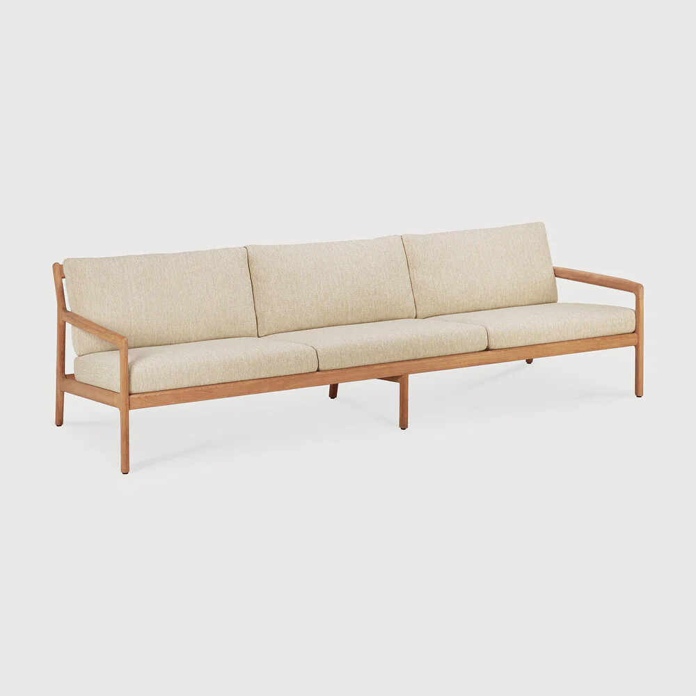 Jack Outdoor Sofa - Teak Natural 265 cm - NTC Homes, Inc.