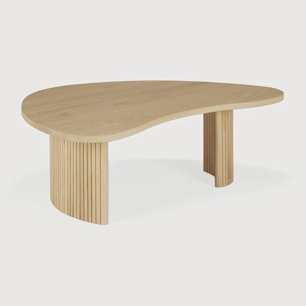 Boomerang Coffee Table Oak - NTC Homes, Inc.