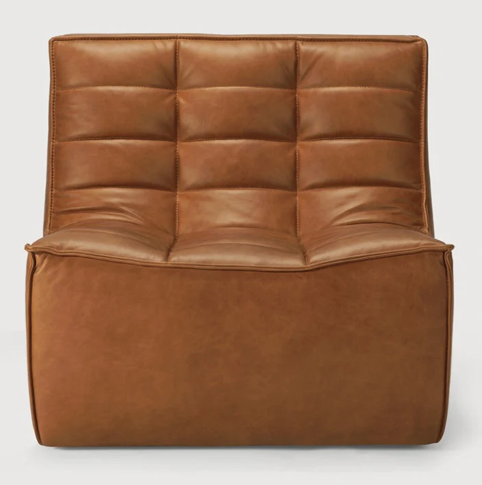 N701 Sofa - 1 Seater - Old Saddle - NTC Homes, Inc.