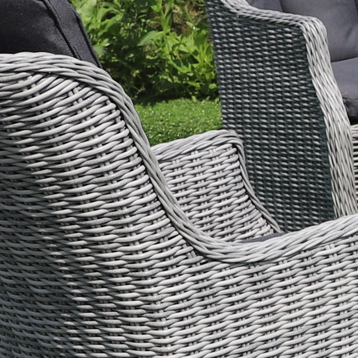 Outdoor 6 Seat Dining Set in Grey - Club by Harbo - NTC Homes, Inc.
