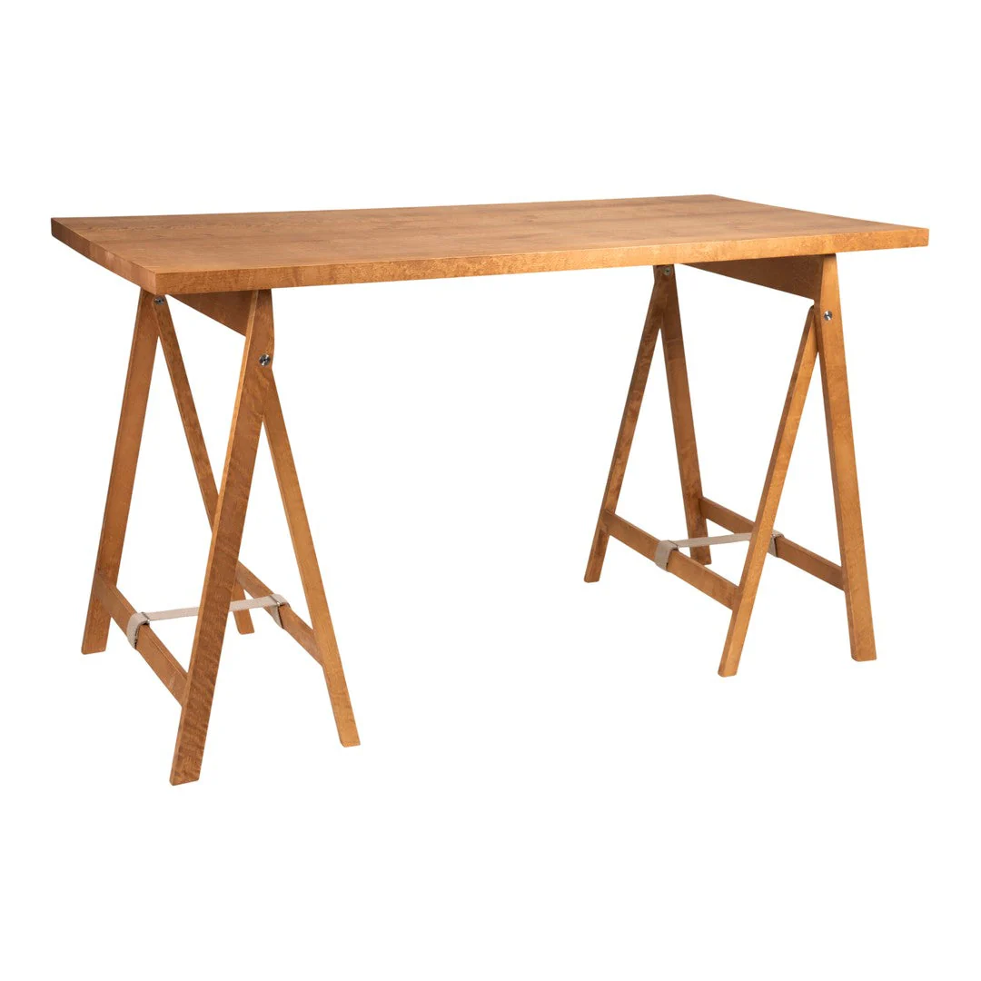 Folding Flat Trestle Table - NTC Homes, Inc.