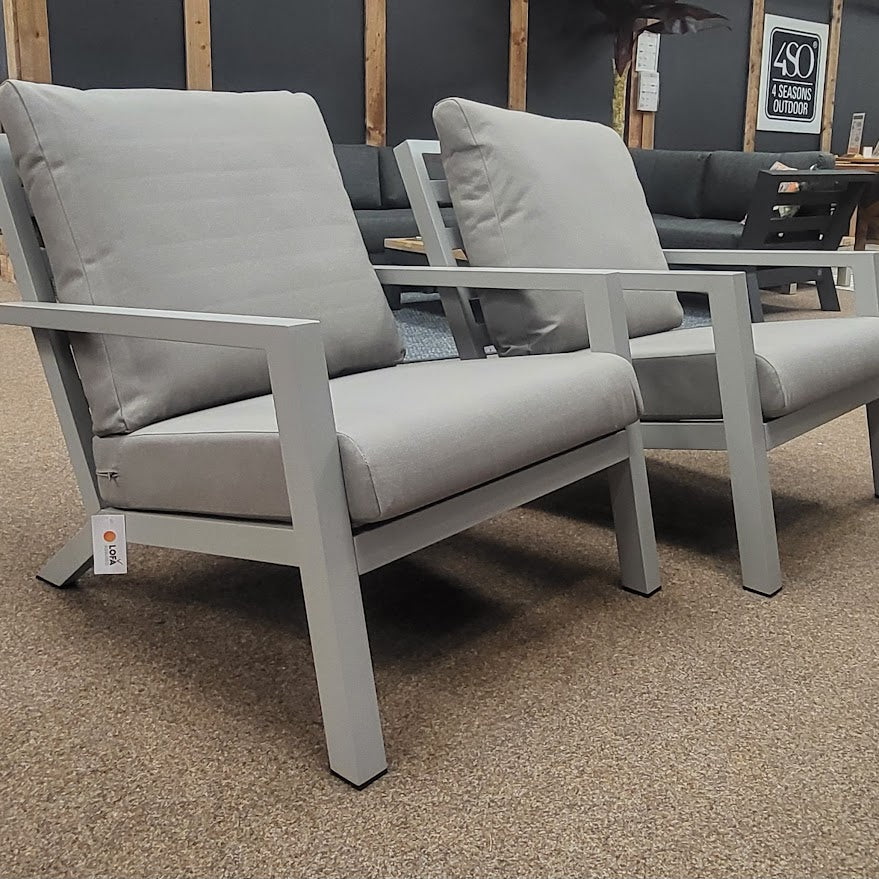 2 x Triton Armchairs - All Weather - Natural | Vila - NTC Homes, Inc.