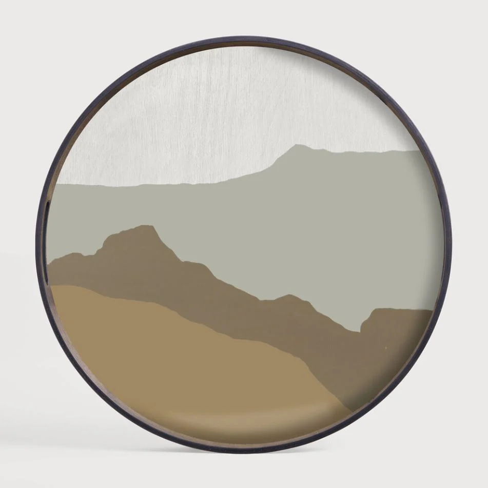 Wabi Sabi Glass Tray - NTC Homes, Inc.