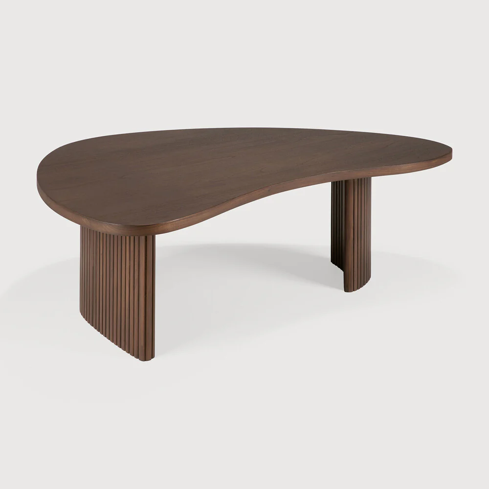 Boomerang Coffee Table Teak Brown - NTC Homes, Inc.