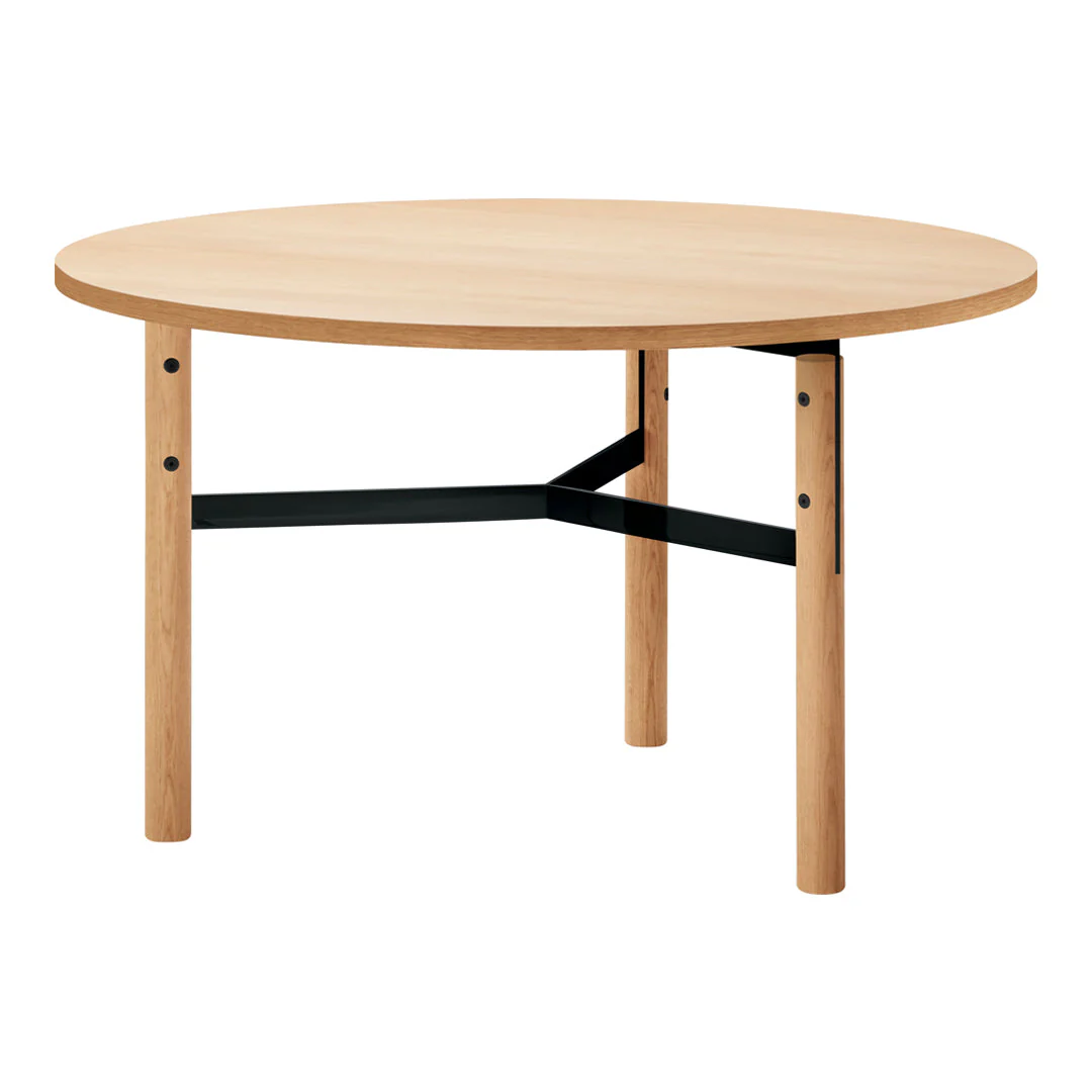 Beam Dining Table - Round - NTC Homes, Inc.