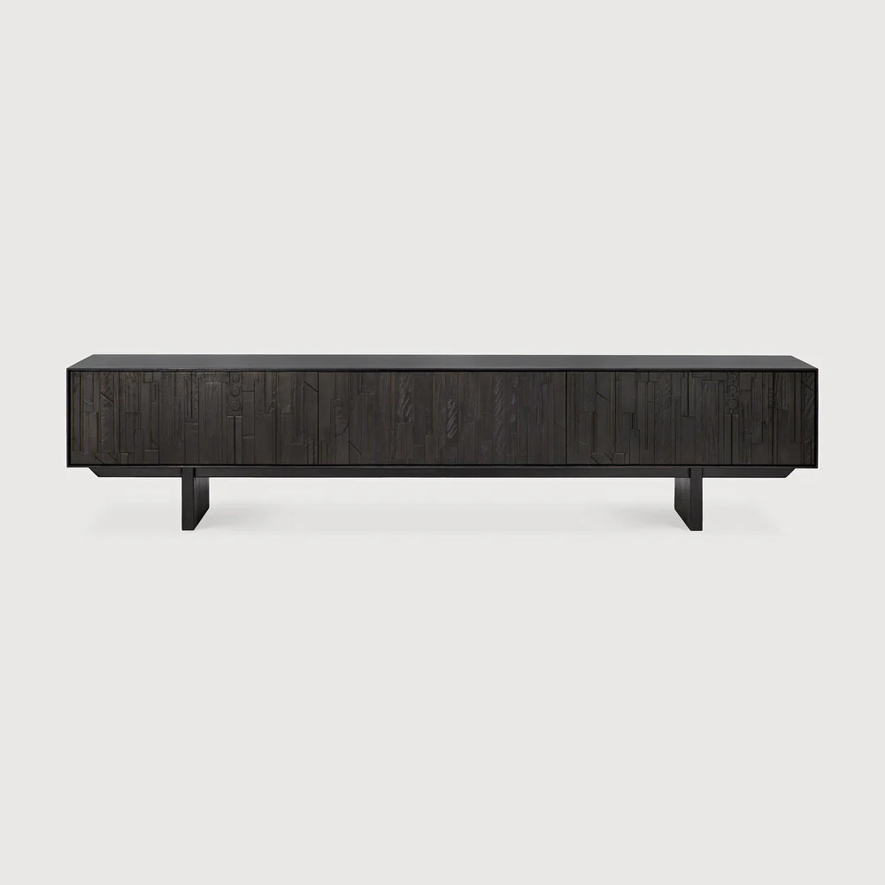 Mosaic TV cupboard - NTC Homes, Inc.