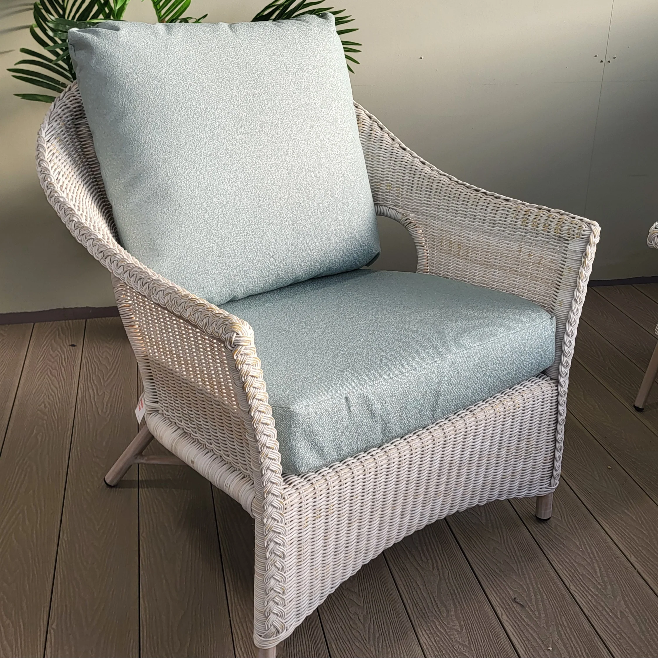 Cebu Outdoor Lounge Chair - Alora Duck Egg | Daro - NTC Homes, Inc.