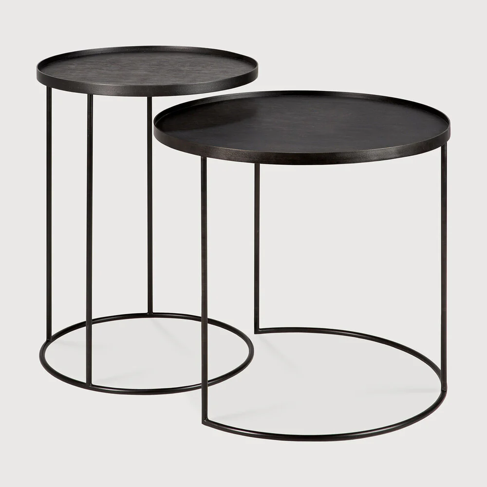 Round Tray Side Table Set - NTC Homes, Inc.