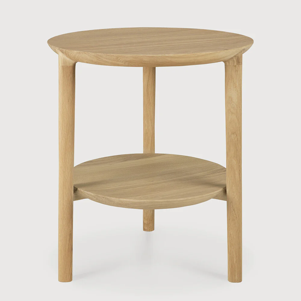 Oak Bok Side Table - NTC Homes, Inc.