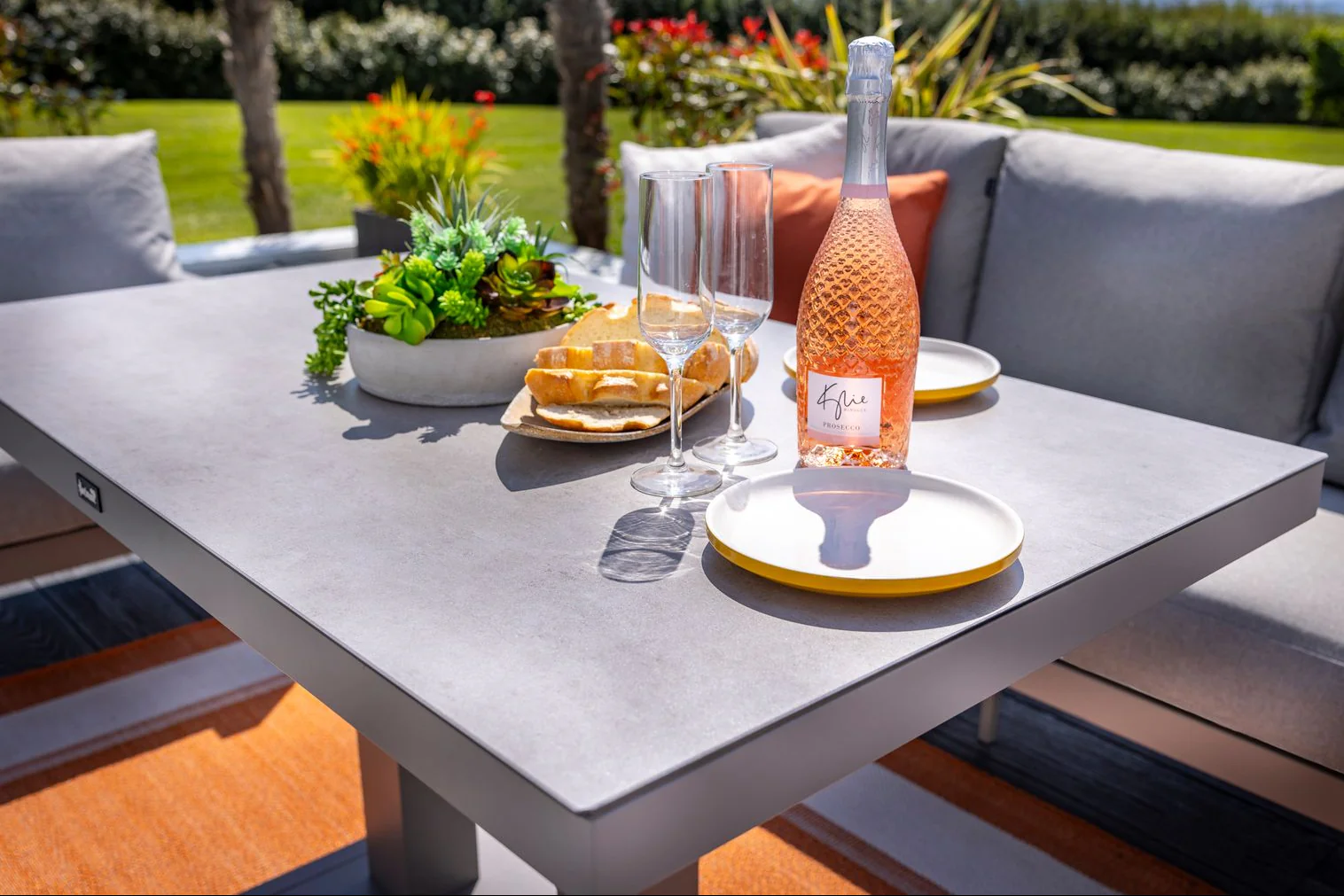 Rio Outdoor Rectangle Adjustable Table | Hartman - NTC Homes, Inc.