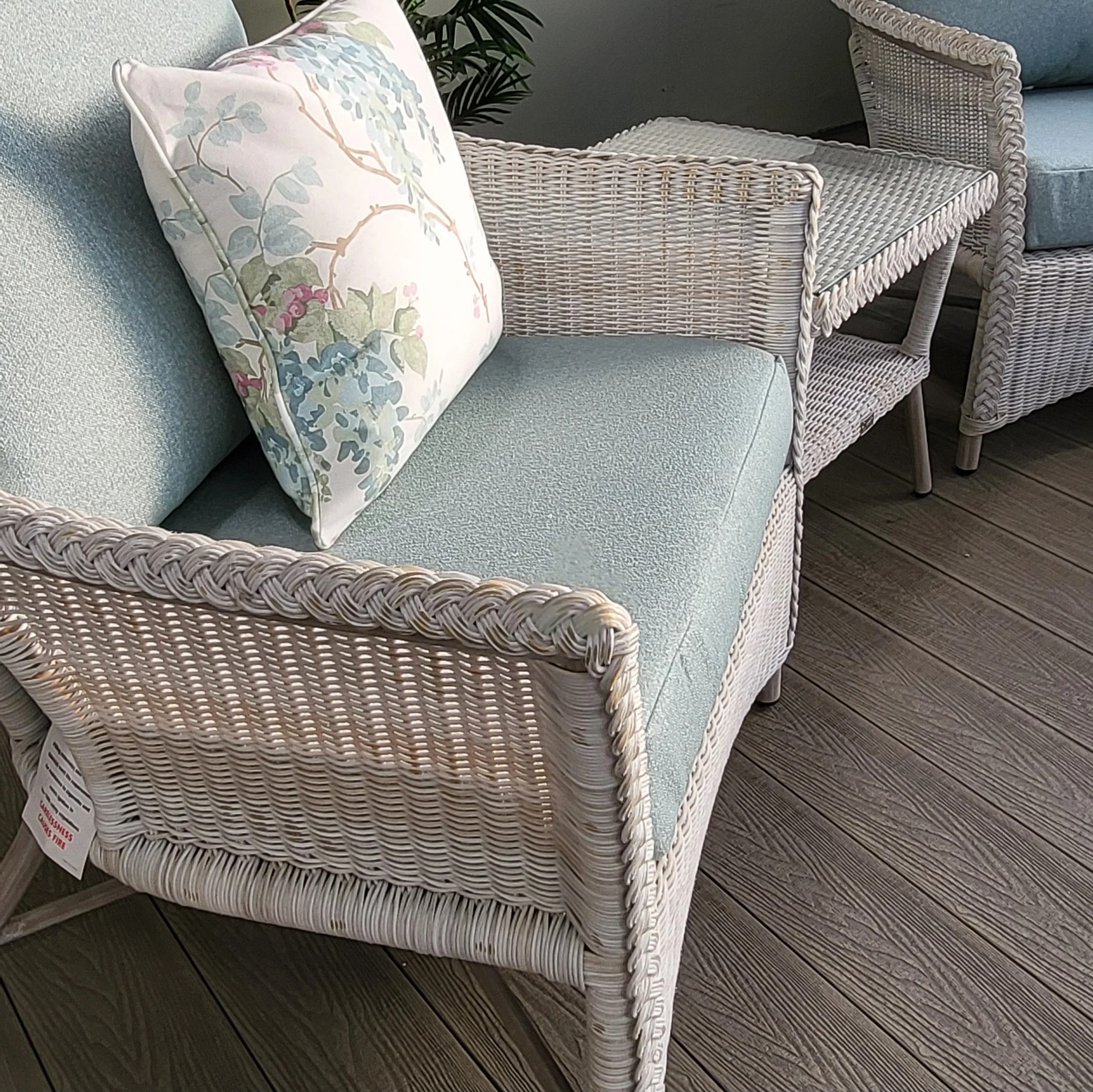 Cebu Outdoor Lounge Bistro Set - Alora Duck Egg | Daro - NTC Homes, Inc.