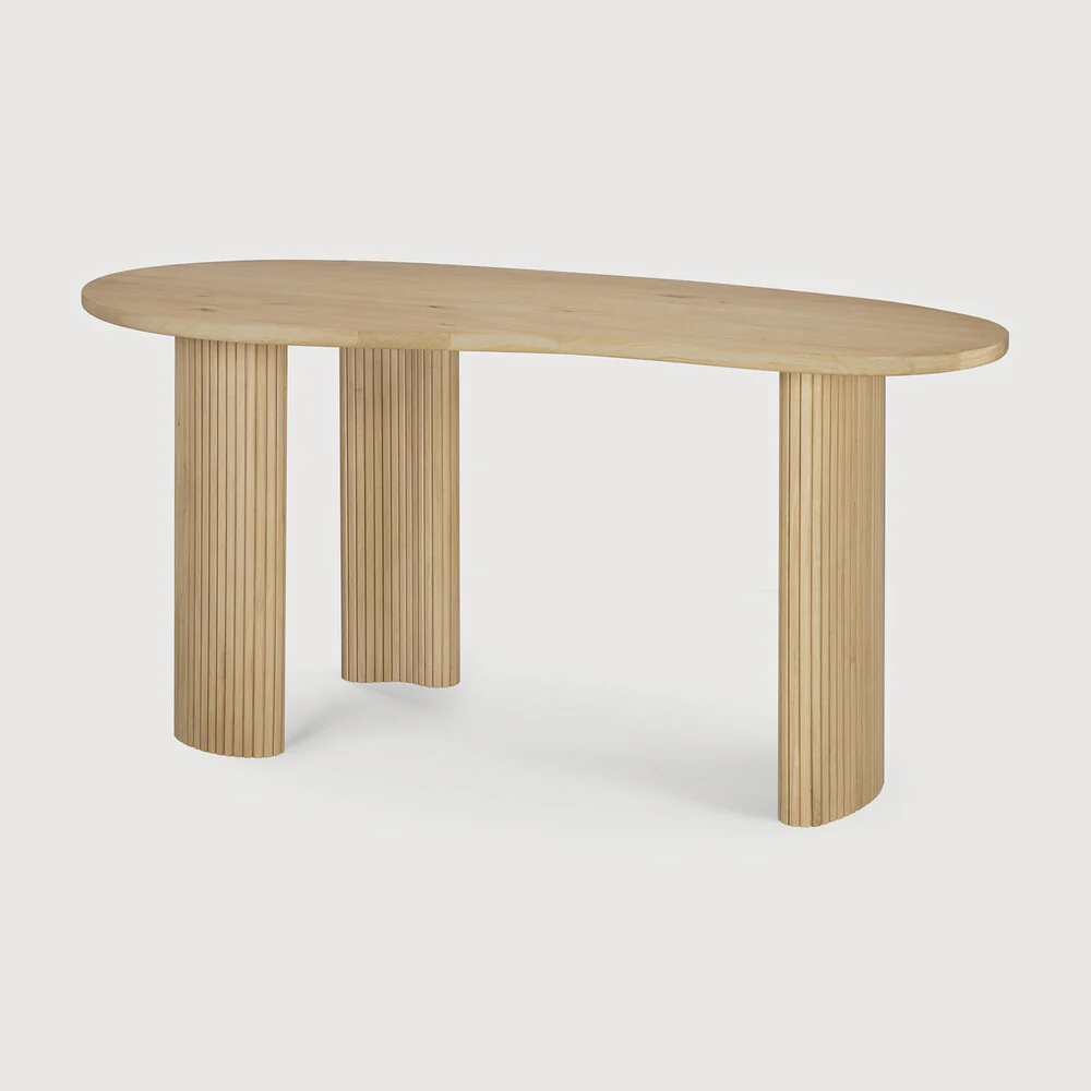 Boomerang Desk Oak - NTC Homes, Inc.