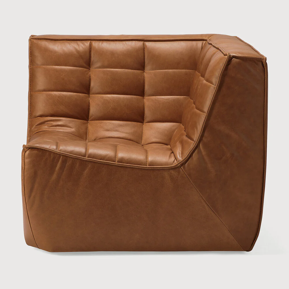 N701 Sofa Corner - Old Saddle - NTC Homes, Inc.
