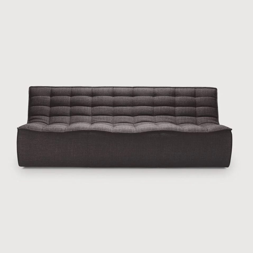 N701 Sofa 3 Seater - Dark Grey - NTC Homes, Inc.
