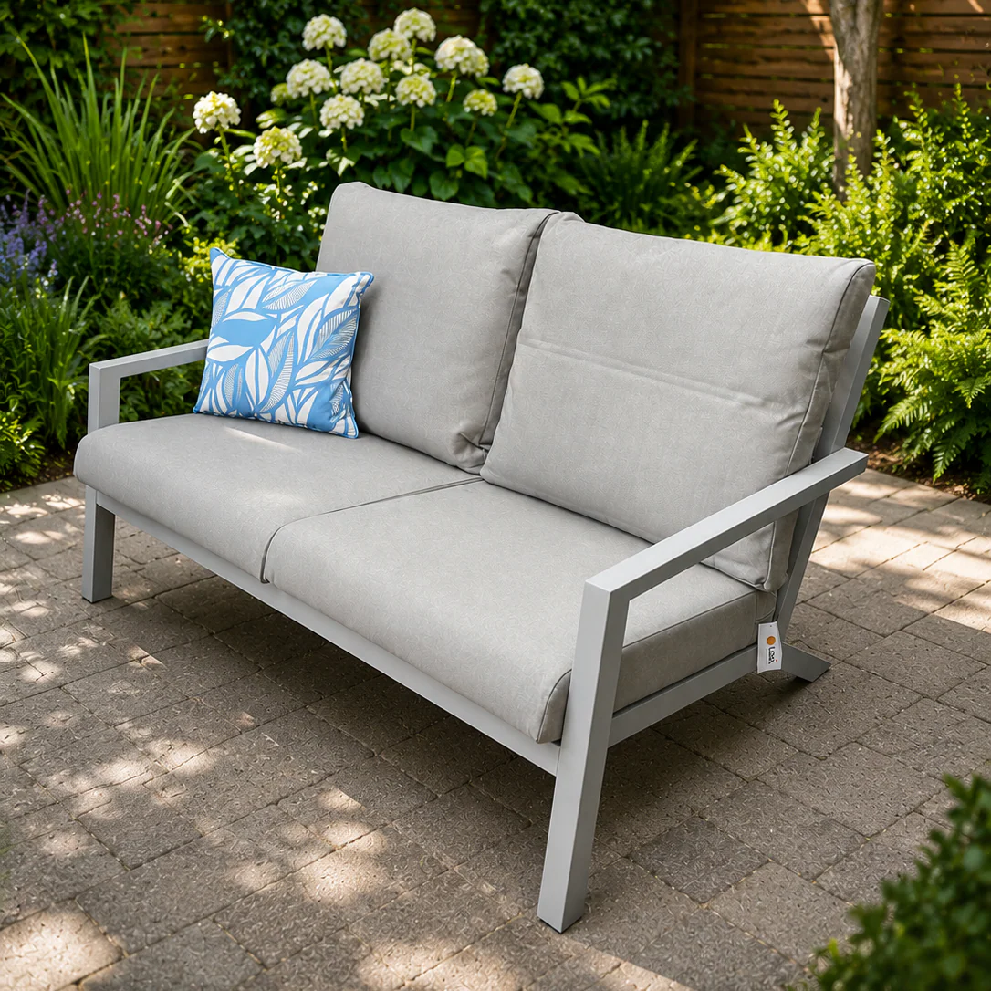 Triton Outdoor Sofa Set with Raising Table - Natural | Vila - NTC Homes, Inc.