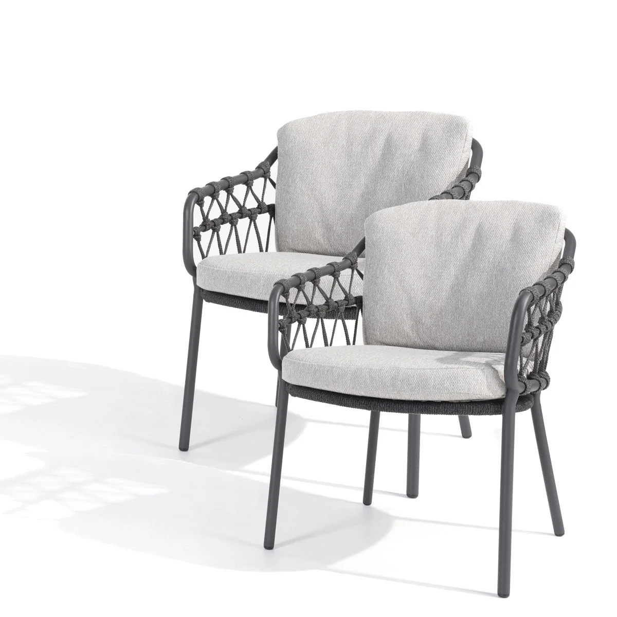 Calpi Outdoor Dining Chair x 2 | 4 Seasons Outdoor - NTC Homes, Inc.