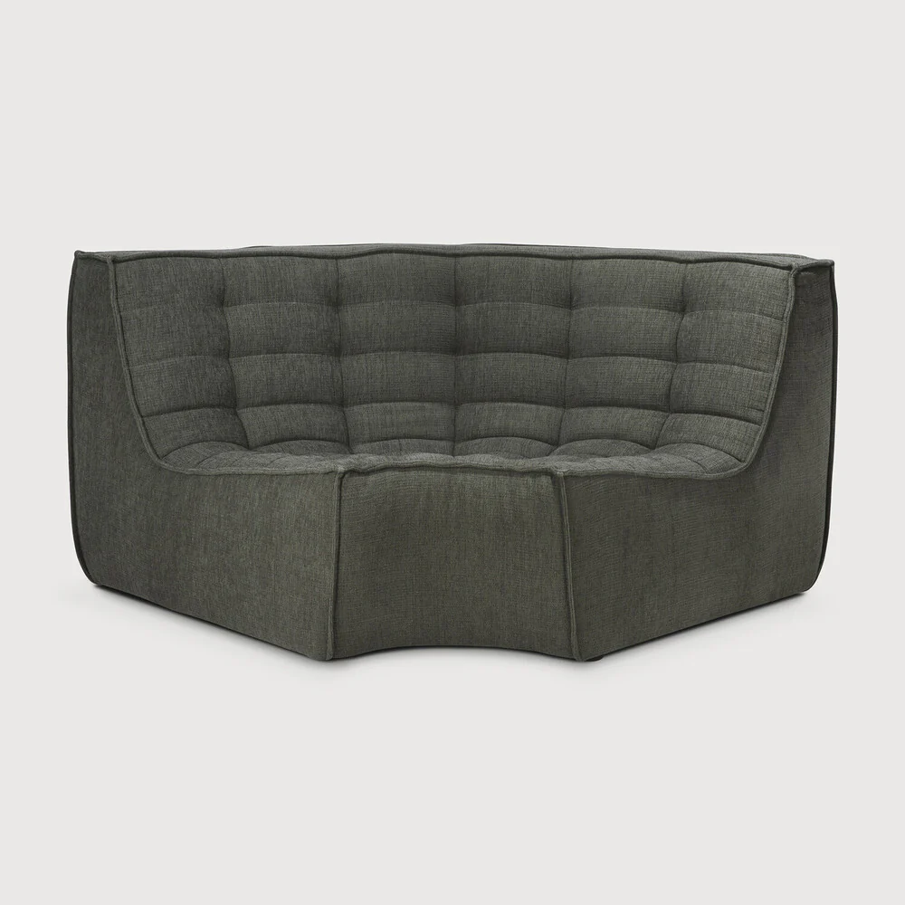 N701 Sofa Round Corner - Moss - NTC Homes, Inc.