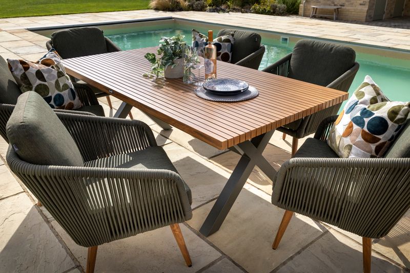 Eden Outdoor 6 Seat Dining Set | Hartman - NTC Homes, Inc.