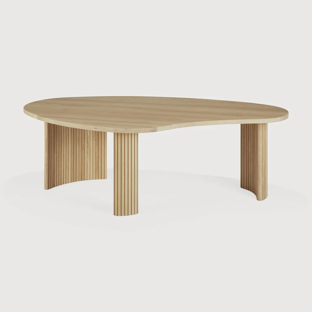 Boomerang Coffee Table Oak - NTC Homes, Inc.
