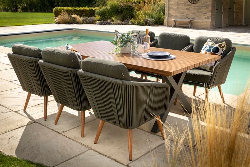 Eden Outdoor 6 Seat Dining Set | Hartman - NTC Homes, Inc.