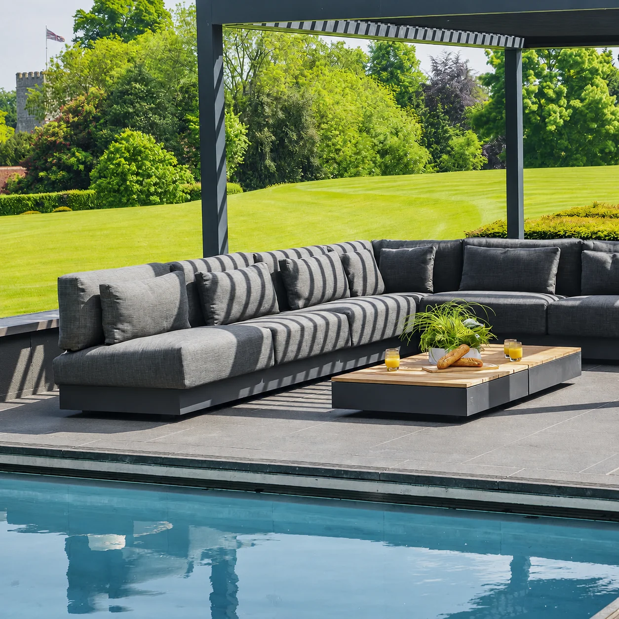 Ibiza Corner Sofa Set by 4 Seasons Outdoor - NTC Homes, Inc.