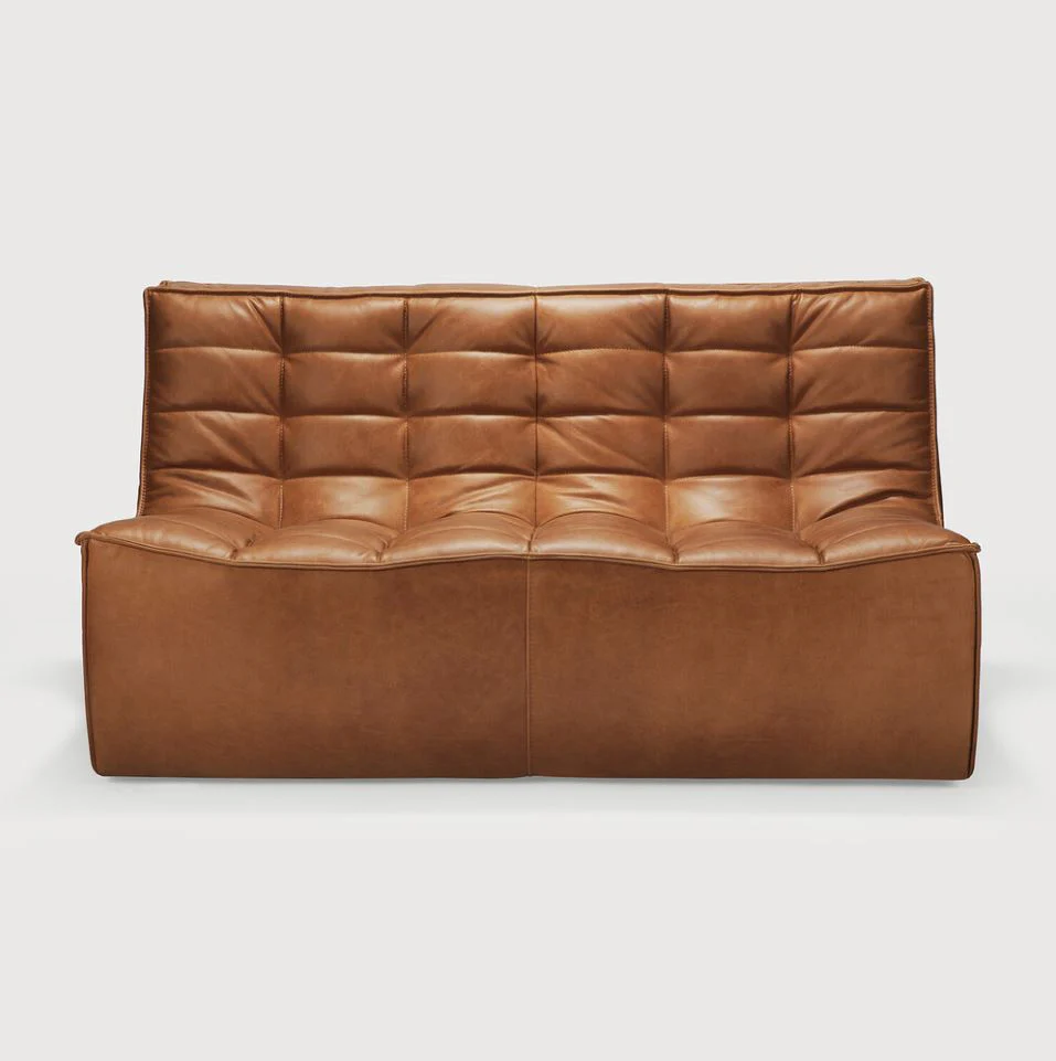 N701 Sofa 2 Seater - Old Saddle - NTC Homes, Inc.