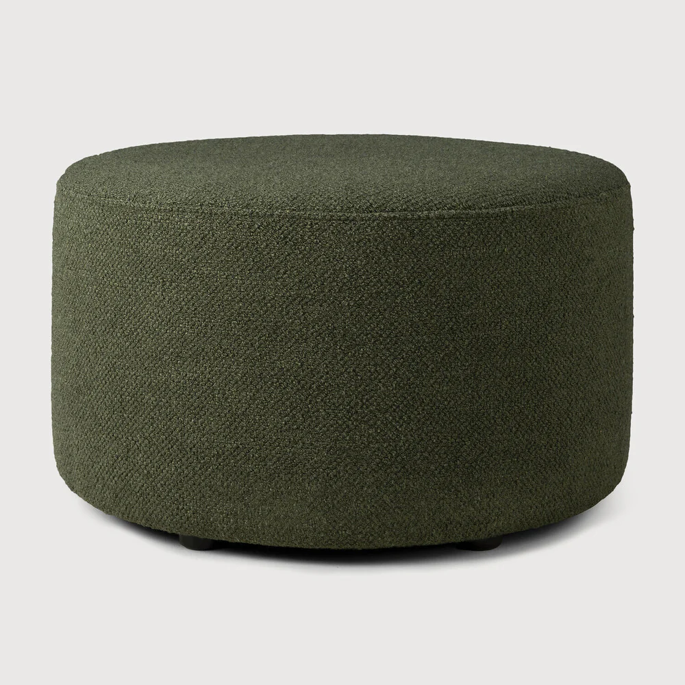Barrow Pouf - Pine Green - NTC Homes, Inc.