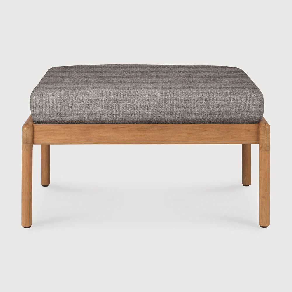 Jack Outdoor Footstool - Teak Mocha - NTC Homes, Inc.