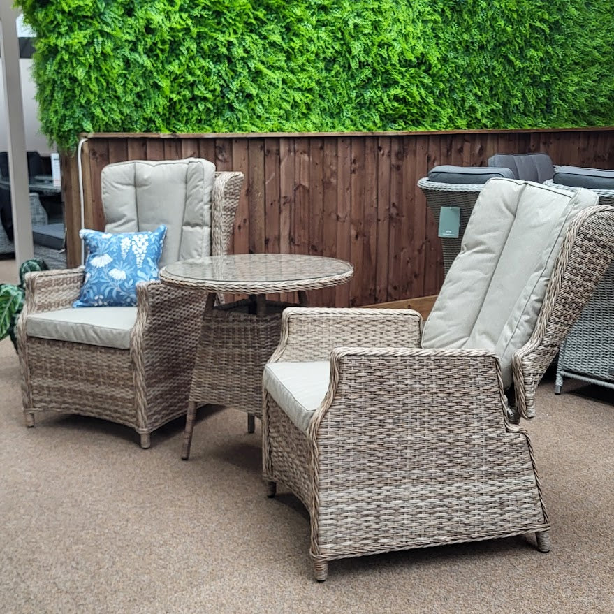 Reclining Wingback Outdoor Bistro - Haven Cotswold By Harbo - NTC Homes, Inc.