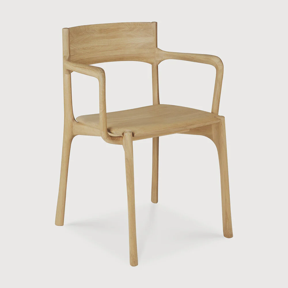 PI Dining Chair - Oak - NTC Homes, Inc.