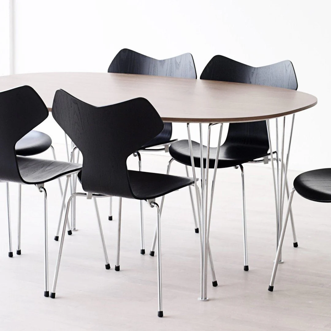 Super-Elliptical Extension Dining Table - NTC Homes, Inc.