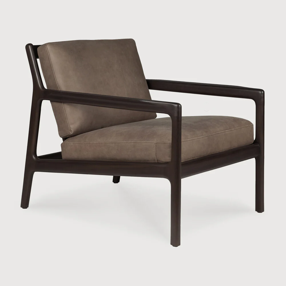 Jack Lounge Chair - Terra Unbuck Leather - NTC Homes, Inc.