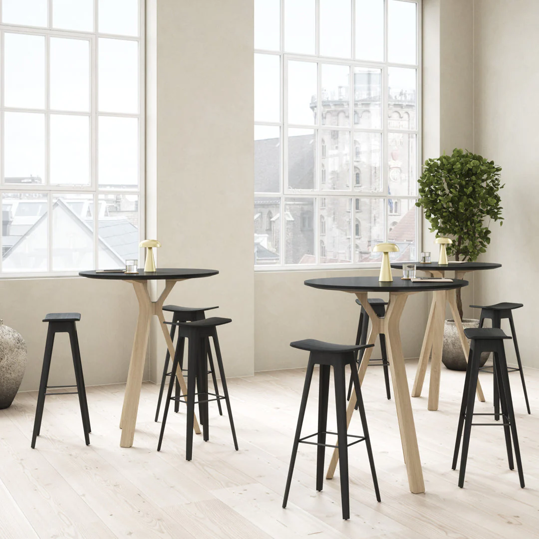 Space High Table - Counter Height - Round - NTC Homes, Inc.