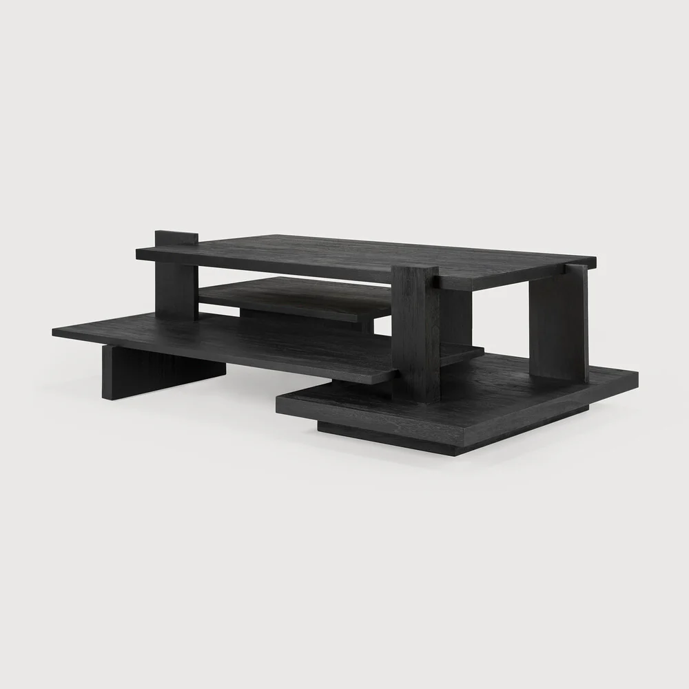 Teak Abstract Coffee Table - Ex Display - NTC Homes, Inc.