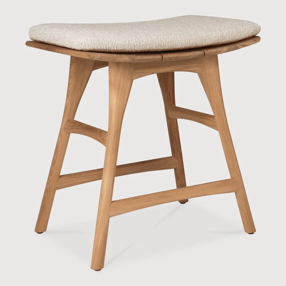 Osso Outdoor Stool With Cushion - NTC Homes, Inc.