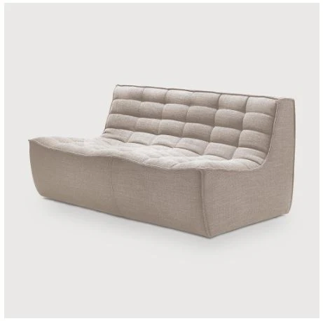 N701 Sofa 2 Seater Beige - NTC Homes, Inc.