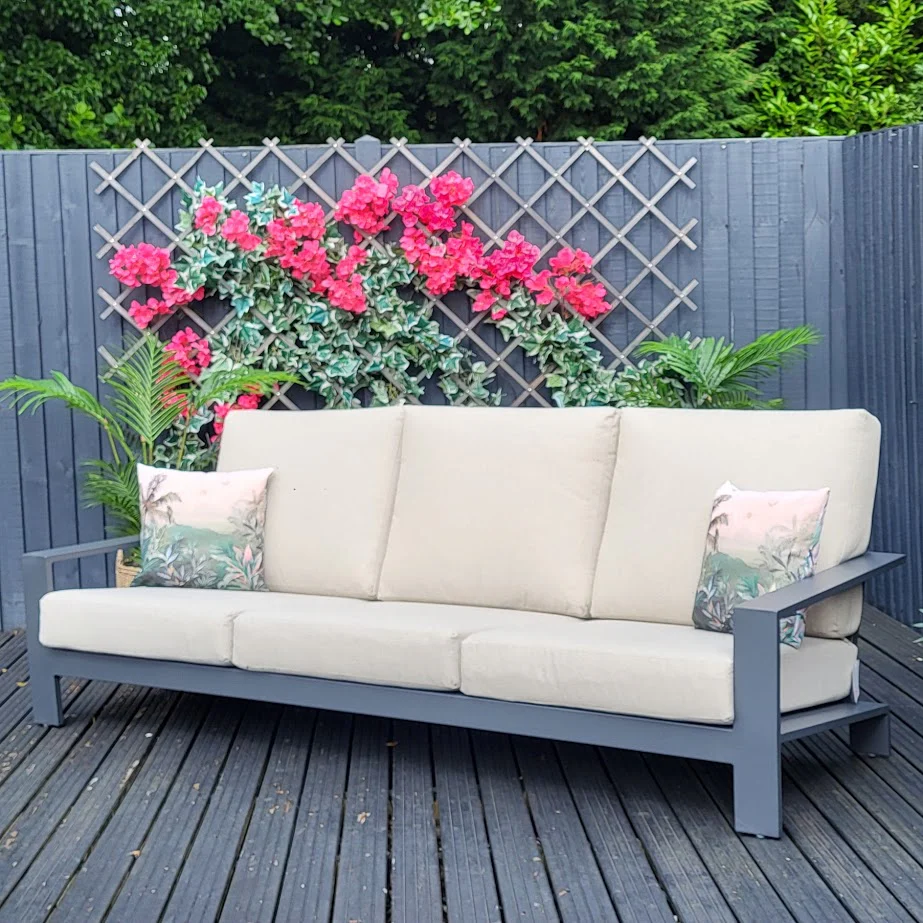 EX DISPLAY - Lincoln Outdoor 3 Seat Sofa | Garden Impressions - NTC Homes, Inc.